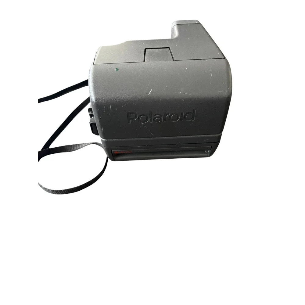 Polaroid OneStep Closeup Instant Film Camera Vintage 600 Series Dark Gray Flash